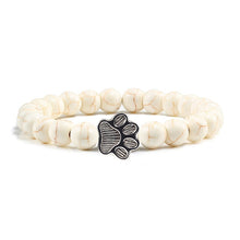 Load image into Gallery viewer, Volcanic Stone Paw Bracelets For Cats Dogs Lovers
