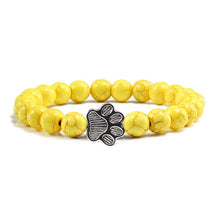 Load image into Gallery viewer, Volcanic Stone Paw Bracelets For Cats Dogs Lovers