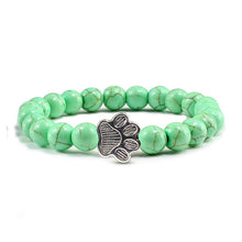 Load image into Gallery viewer, Volcanic Stone Paw Bracelets For Cats Dogs Lovers