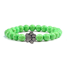 Load image into Gallery viewer, Volcanic Stone Paw Bracelets For Cats Dogs Lovers