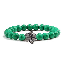 Load image into Gallery viewer, Volcanic Stone Paw Bracelets For Cats Dogs Lovers