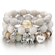 Load image into Gallery viewer, 3-4pcs/set Love Elephant Bracelets For Women