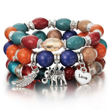 Load image into Gallery viewer, 3-4pcs/set Love Elephant Bracelets For Women