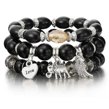 Load image into Gallery viewer, 3-4pcs/set Love Elephant Bracelets For Women