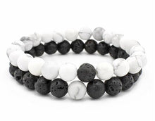 Load image into Gallery viewer, Natural Lava Stone Bracelets For Men