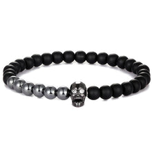 Load image into Gallery viewer, Metal Skull Elastic Bracelets For Men
