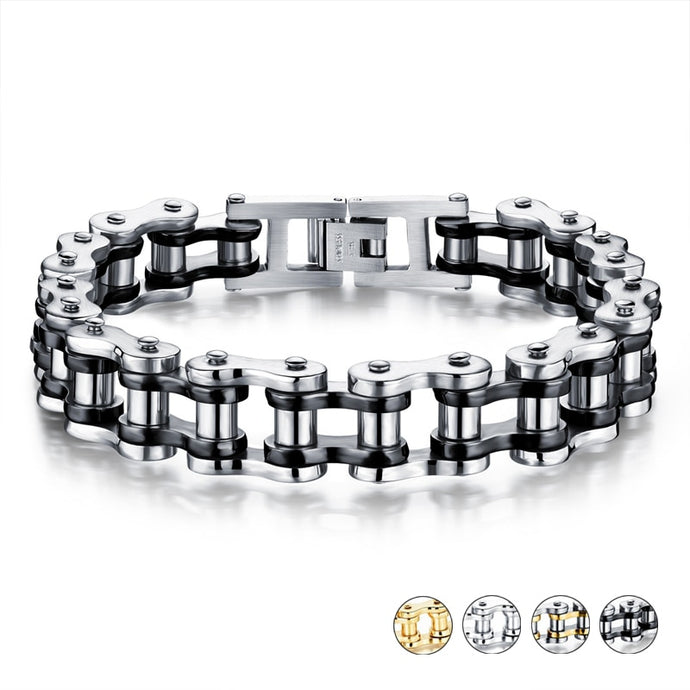 Rock Style Stainless Steel Bracelets For Men
