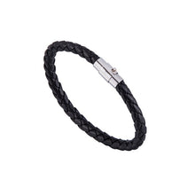 Load image into Gallery viewer, 1 pc Magnetic Clasp Leather Bracelet For Men Women