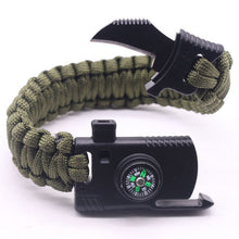 Load image into Gallery viewer, Outdoor Survival Knife Bracelets For Men Women