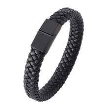 Load image into Gallery viewer, Leather Magnetic Clasp Bracelets For Men