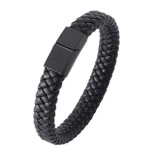 Load image into Gallery viewer, Leather Magnetic Clasp Bracelets For Men