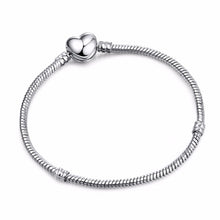 Load image into Gallery viewer, 17-21cm Silver Snake Chain Bracelets For Women