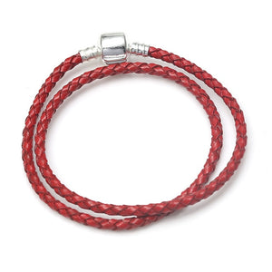 9 Colors Leather Bracelets For Women Girls