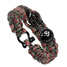 Load image into Gallery viewer, Spartan Helmet Warrior Rope Bracelets For Men